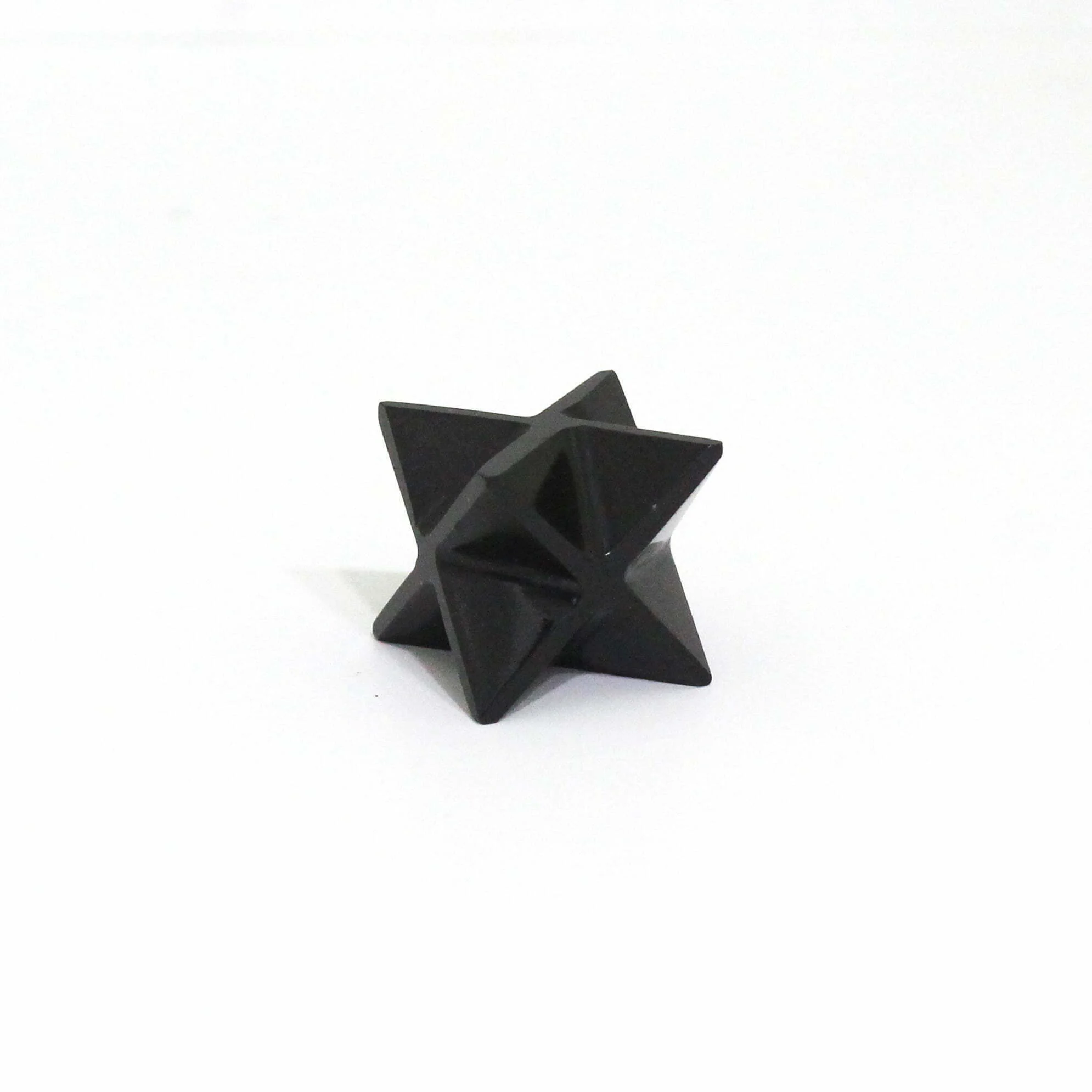 Black Onyx Merkaba Crystal