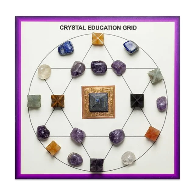 Crystals Education Grid
