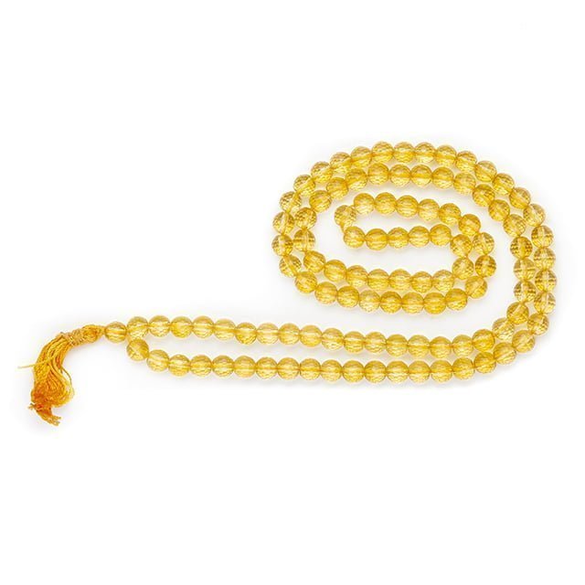 Citrine Crystal Mala