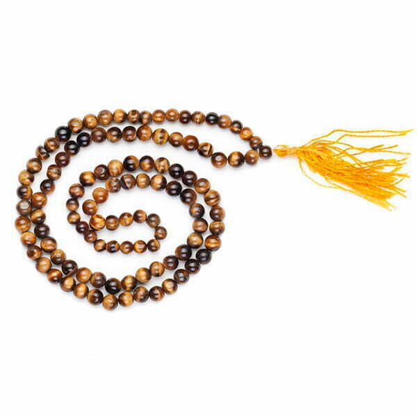 Tiger Eye Crystal Mala