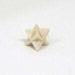 Moonstone crystal Merkaba