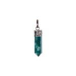 Crystal Pencil Gemstone Pendant