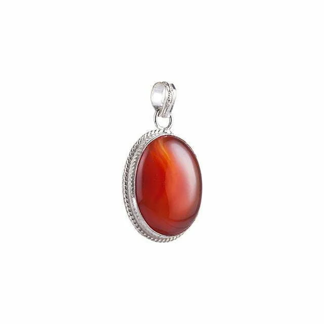 Carnelian crystal Pendant
