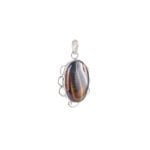 Tiger Eye Gemstone Pendant