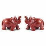 Red Jasper Elephant