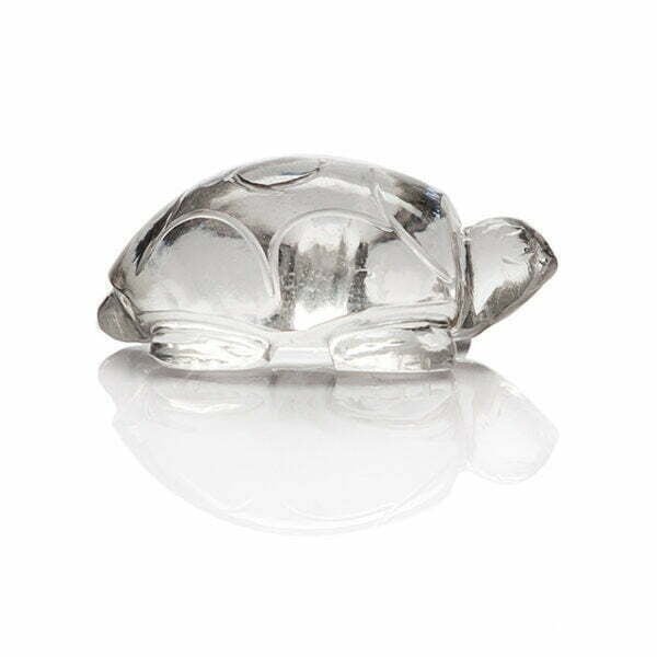 Clear Quartz Crystal Tortoise - brings in success, harmony and prosperity