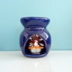 Blue Ceramic Oil Burner