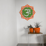 Om 3D Wall Piece