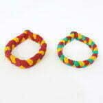 VG0033 - Mauli Pure Cotton Thread Bracelet / Hand Band for Girls and Boys (Multicolor Pack of 2)