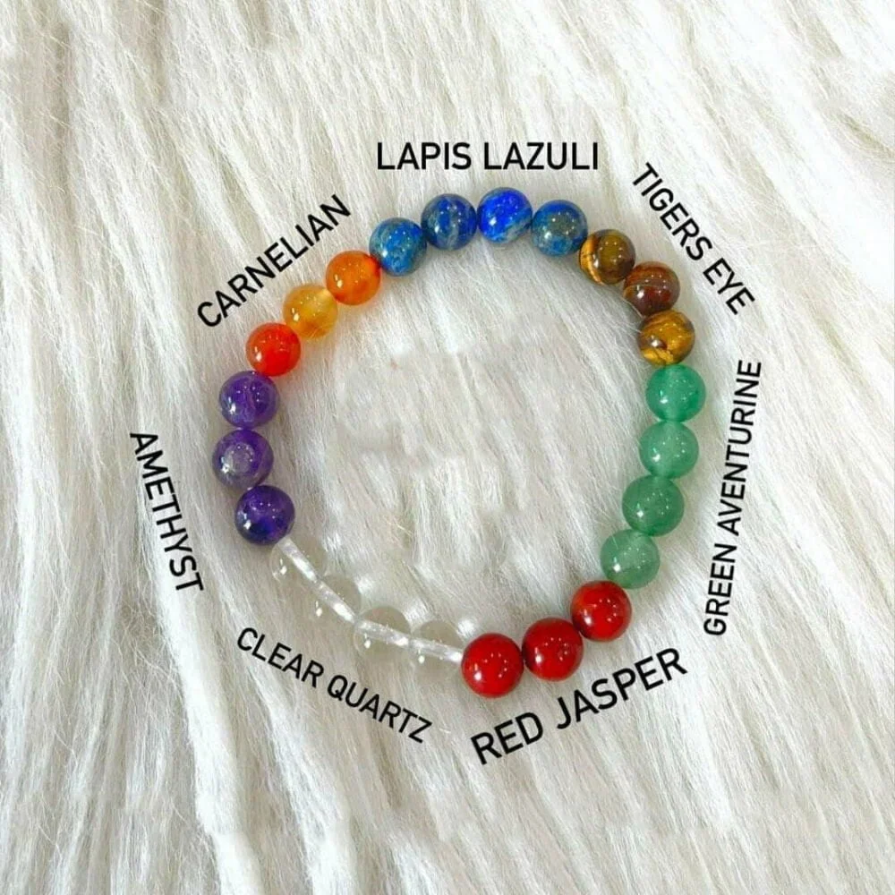 7 Chakra Crystal Bracelet