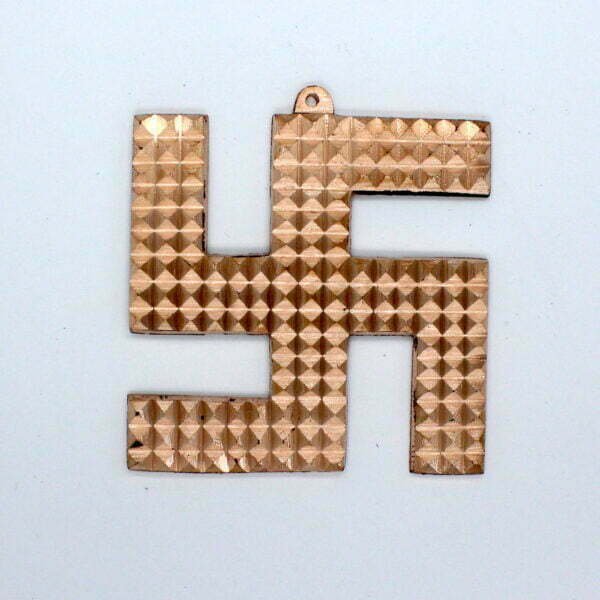Copper Pyramid Swastik