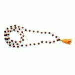 5 Mukhi Rudraksha Sphatik Mala