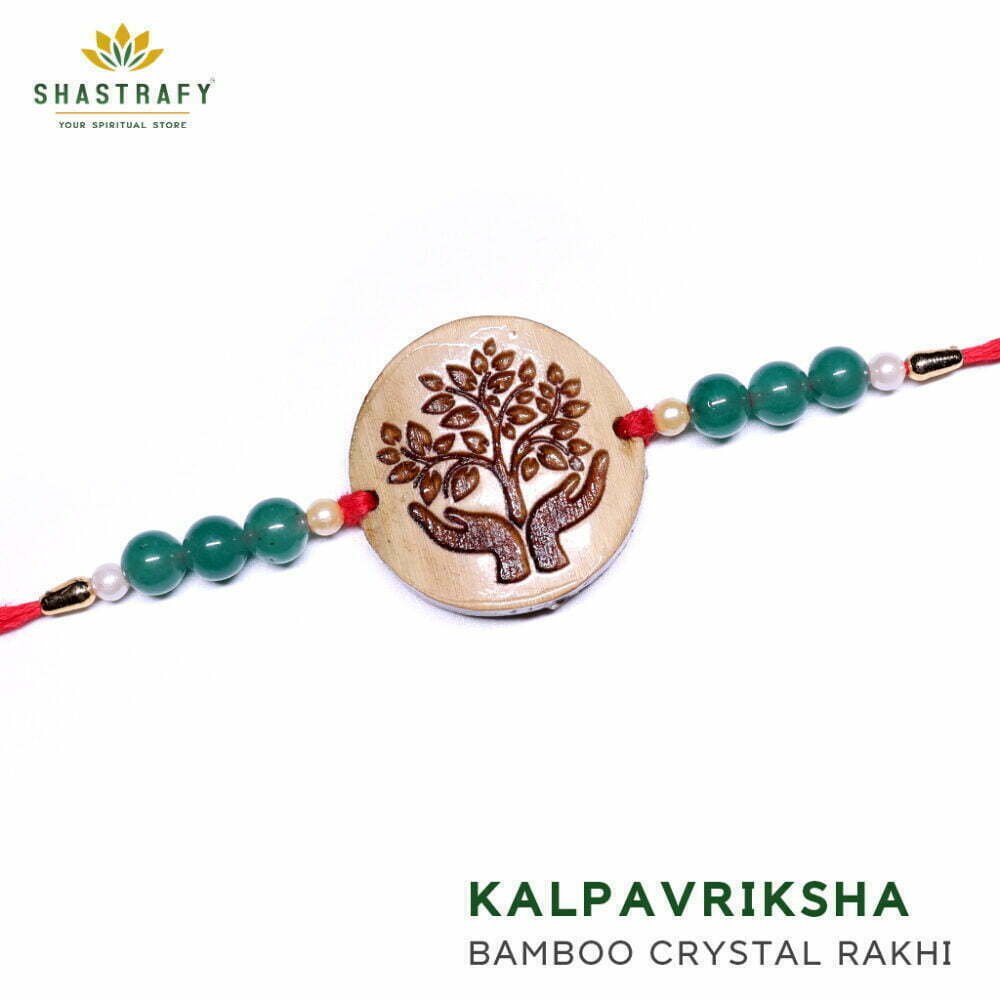 KalpaVriksha Crystal Rakhi