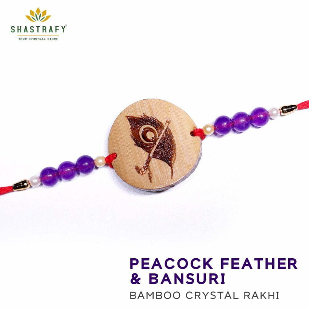 Bansuri Crystal Rakhi