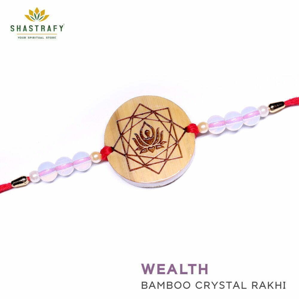 Bamboo Crystal Rakhi