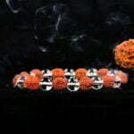 Rudraksha with Crystal Stone Bracelet