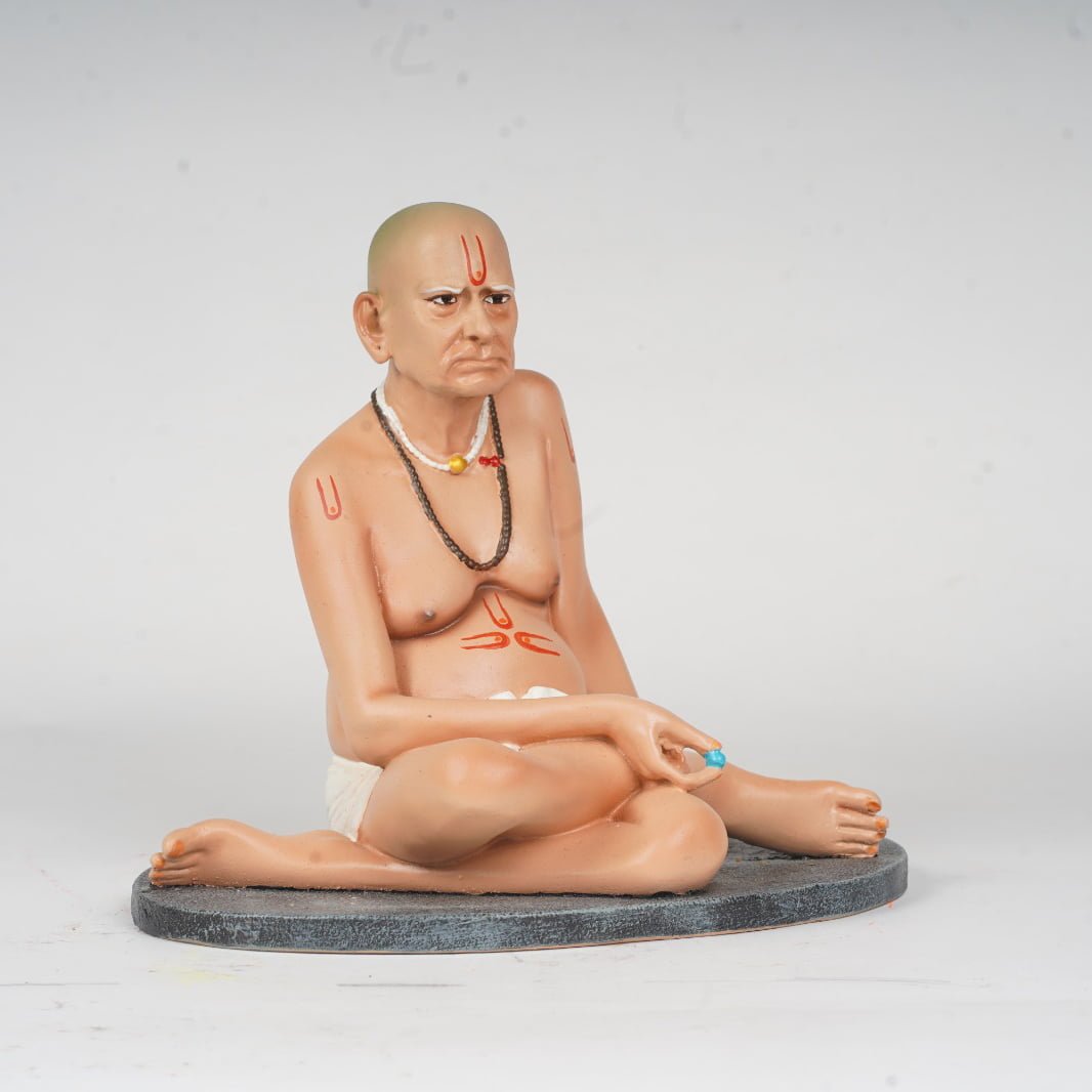 9 inch Height Shree Swami Samarth Idol