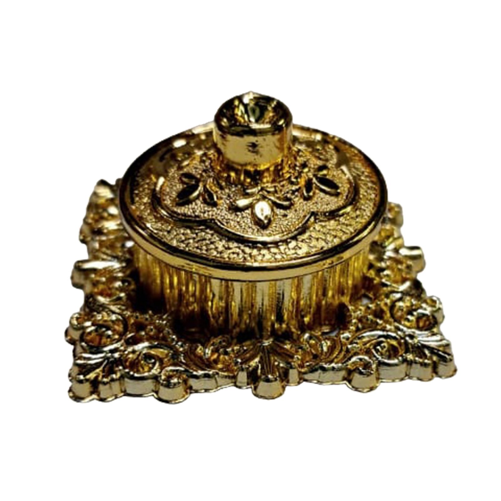 Antique Meenakari Kumkum Golden Box