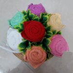 Handle Basket Floral Bouquet