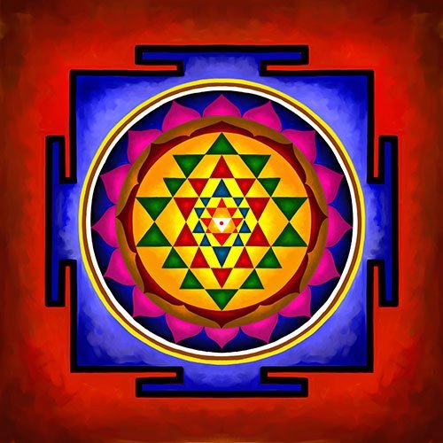 Sri Yantra Painting