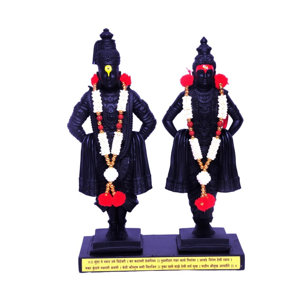 Vitthal Rukmini Statute 10 inch