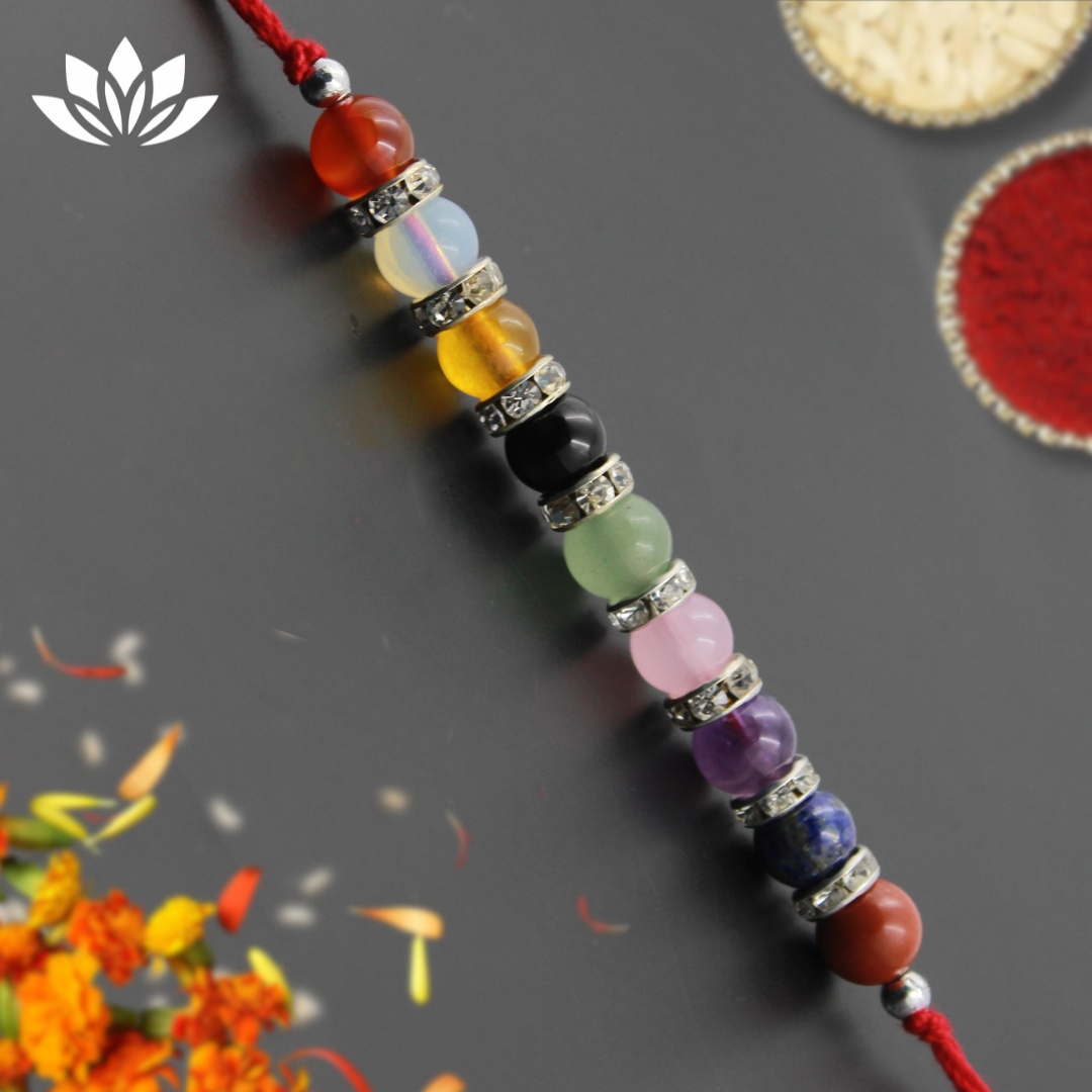 Navgraha Crystal Rakhi