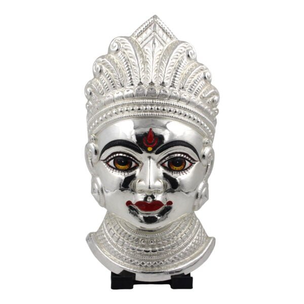 Kalubai Devi (Old) Silver Mukhouta