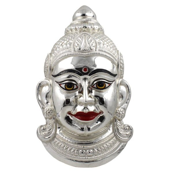 Bhavani Devi Pure Silver Mukhouta