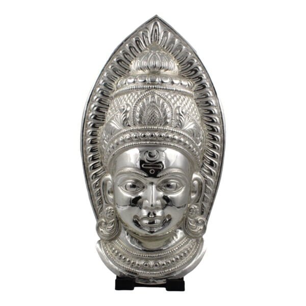 Kalubai Devi Mukut Silver Mukhouta