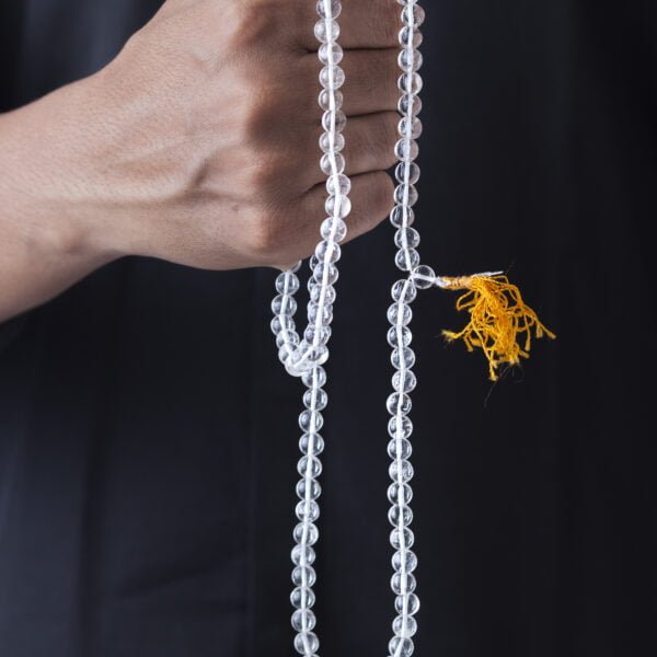 Clear Quartz Mala 108 Beads