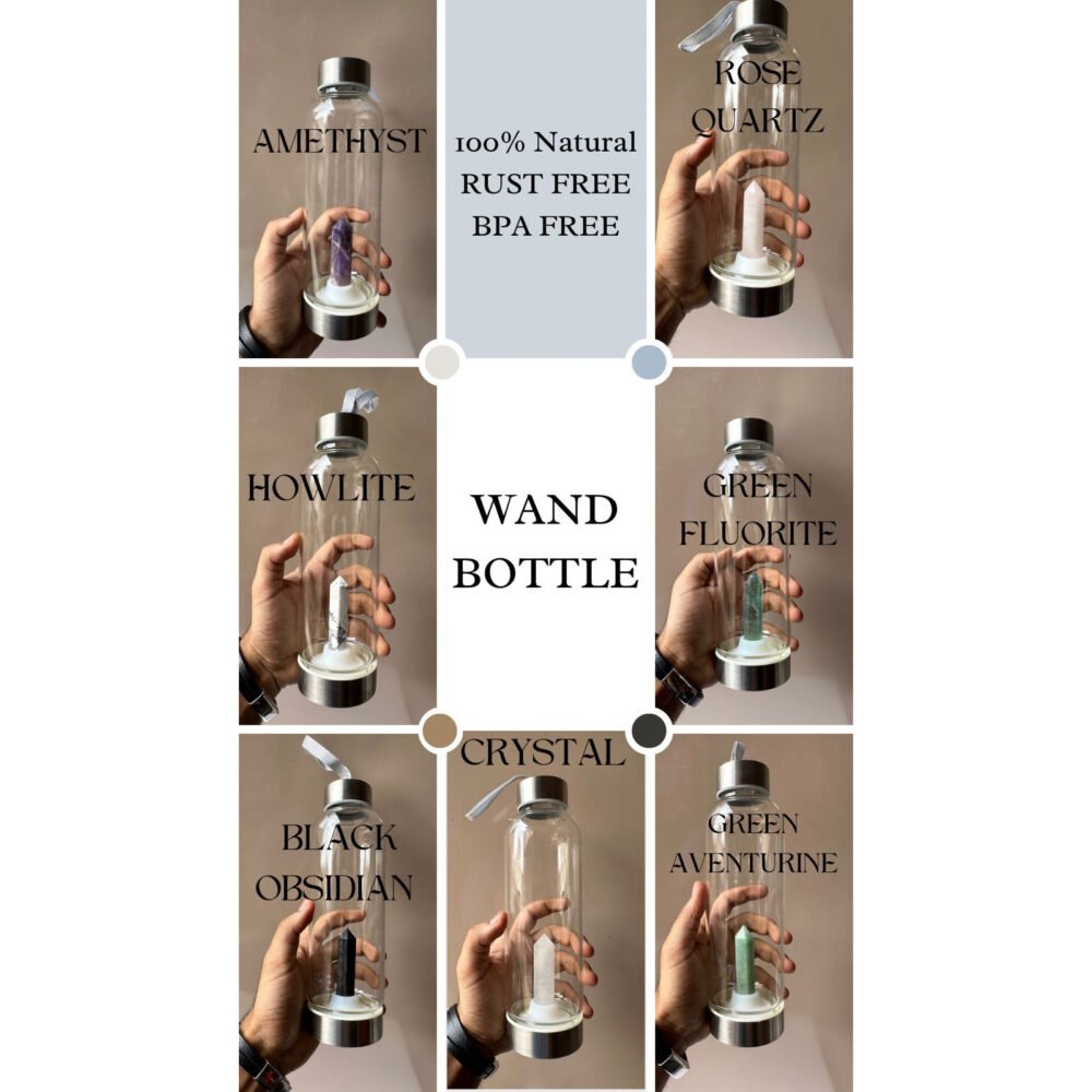 Wand Bottle Crystal Tower