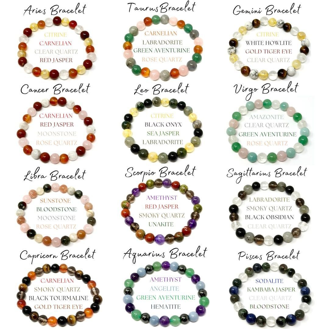 Zodiac Bracelets