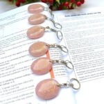 Rose Quartz Keychain