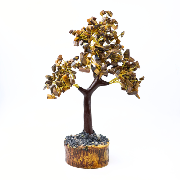 Tiger Eye Crystal Tree