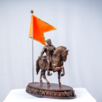 shivaji maharaj horse riding idol