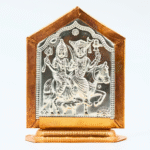 Khandoba 3D Kuldaivat Silver Tak