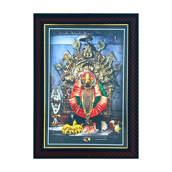 Shri Mahalaxmi Photo Frame