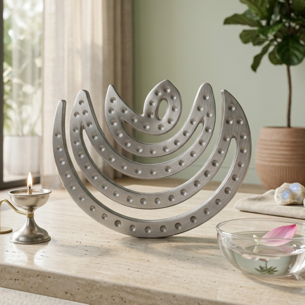 Aluminum Moon Helix Vastu Remedy