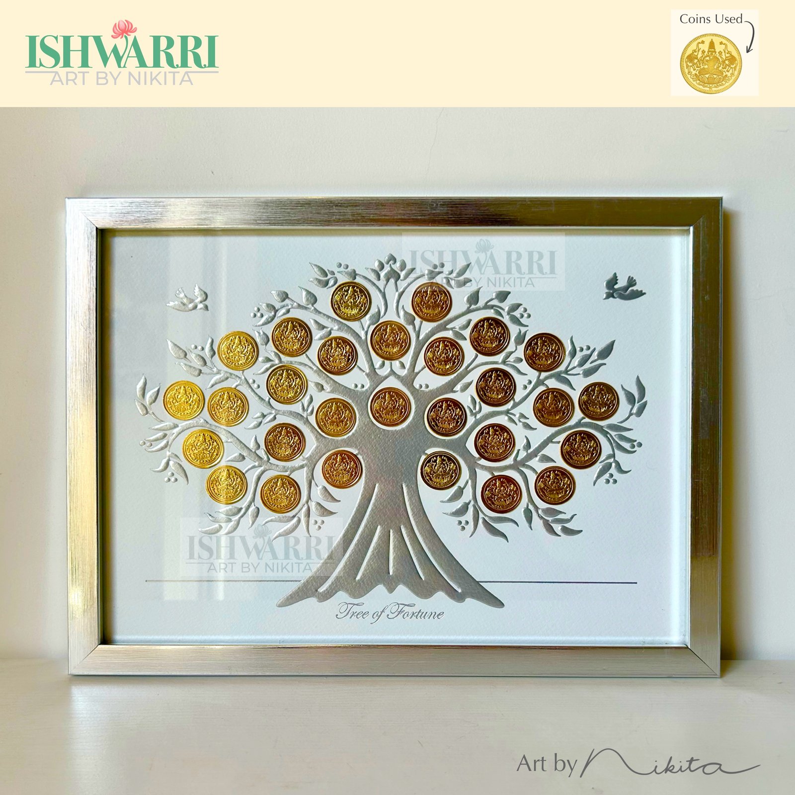 Prosperity collection Tree of Fortune - Maa Laxmi Horizontal
