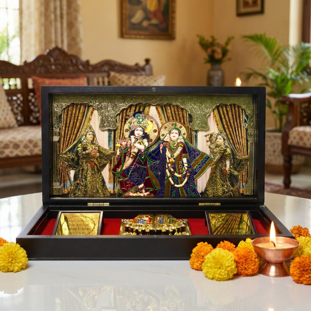 Radha Krishna Prayer Box