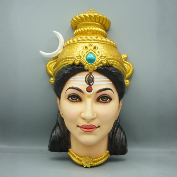 Devi Mukhavata 10 inch with Chandrakor
