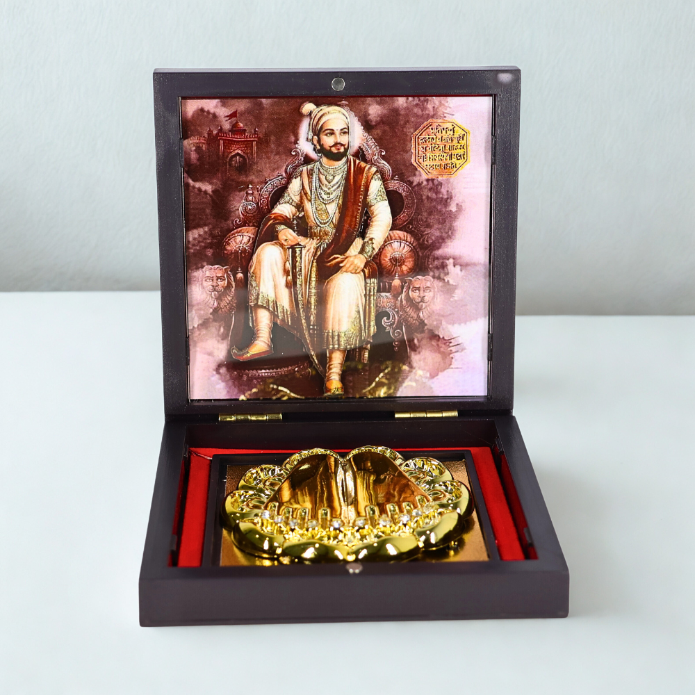 Chhatrapati Shivaji Maharaj Prayer Box 3 4