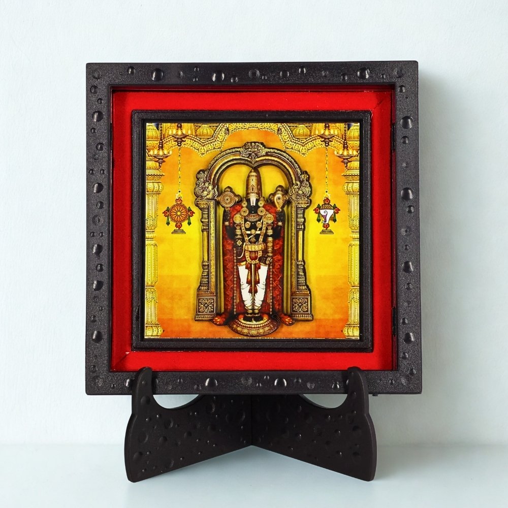 Tirupati Balaji Tabletop Photo Frame
