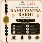 Rahu Yantra Rakhi