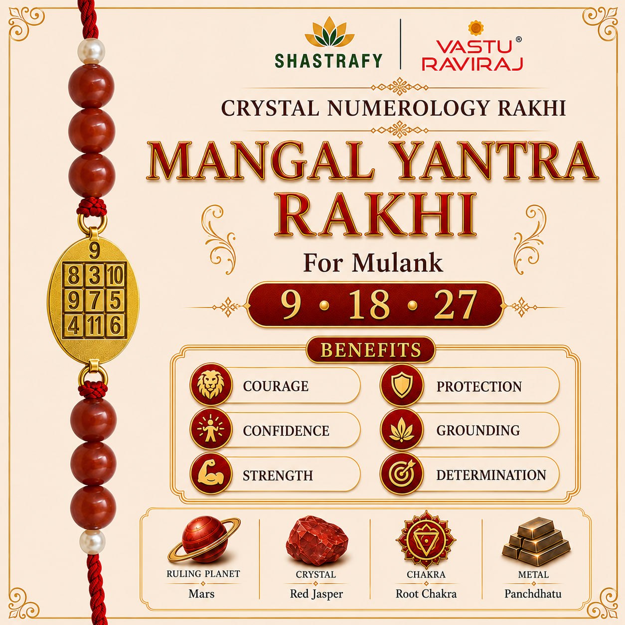 Mangal Yantra Rakhi