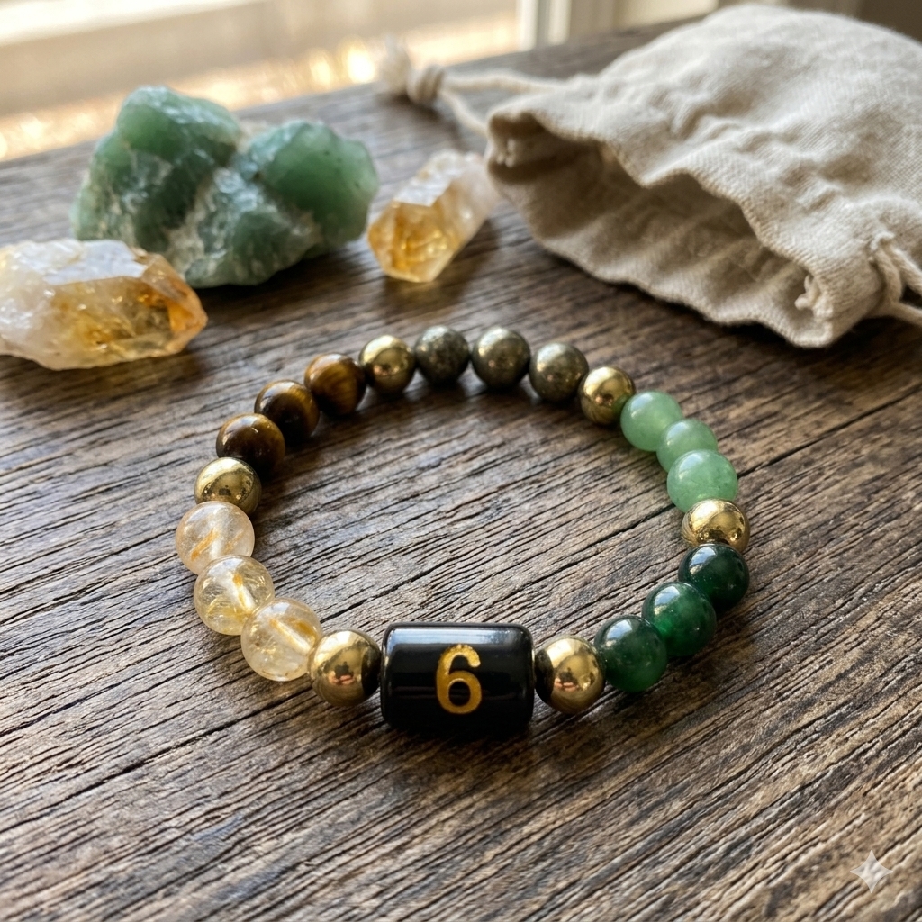 mulank 6 dhan yog bracelet