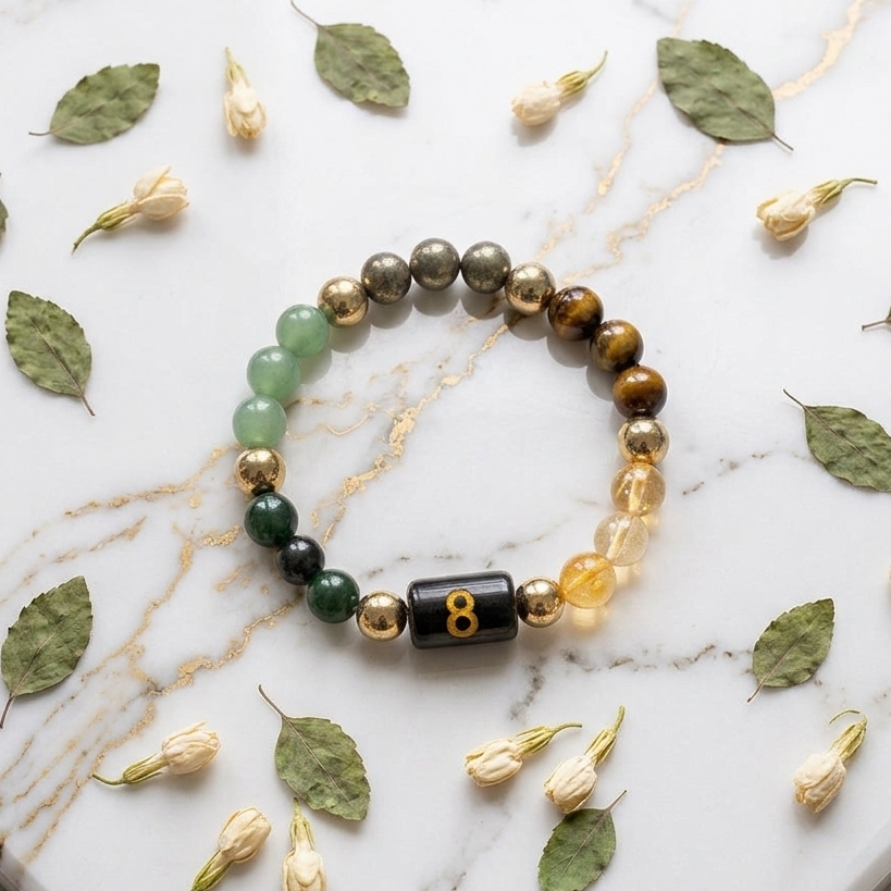 mulank 8 dhan yog bracelet